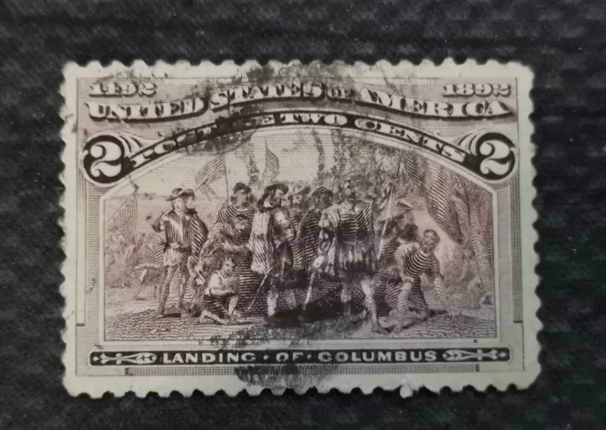 USA 1892 -vylodění Kolumba