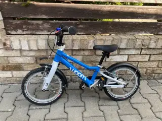 Woom 2 kolo, 14", modrá barva, včetně blatníků