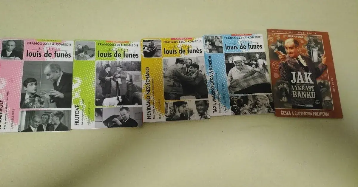 30DVD LOUIS DE FUNES KOMPLET