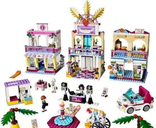Lego friends-41058 Obchodní zona Heartlake