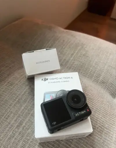 DJI Osmo Action 4 Standard Combo, 1x použitá