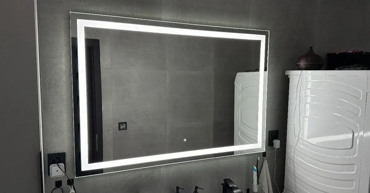 LED zrcadlo 120x80