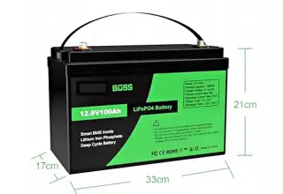 LiFePo4 baterie 12V 100Ah Green Boss - za 4200 Kč s DPH