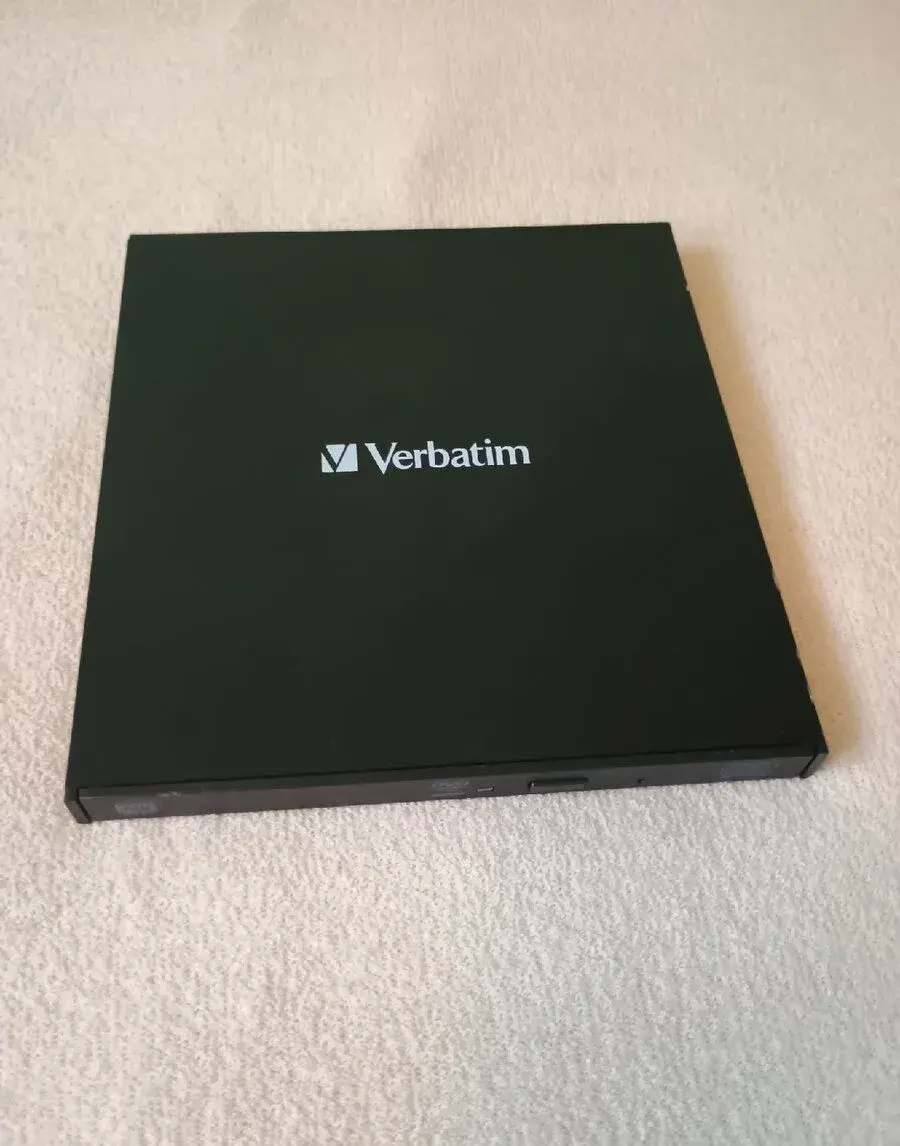 Verbatin SlimLine Wrister USB-C CD/DVD externí vypalovačka