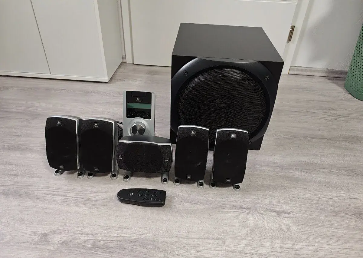 Logitech Z-5500 Digital 5.1 – stav, legendární THX zvuk