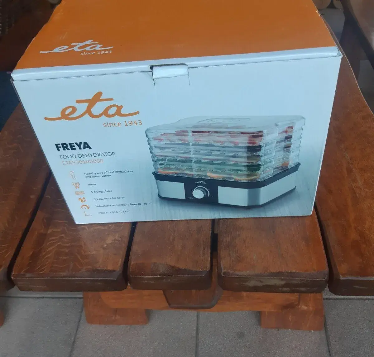 Novou sušičku na ovoce