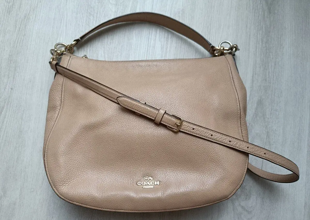 Béžová kabelka Coach - originál