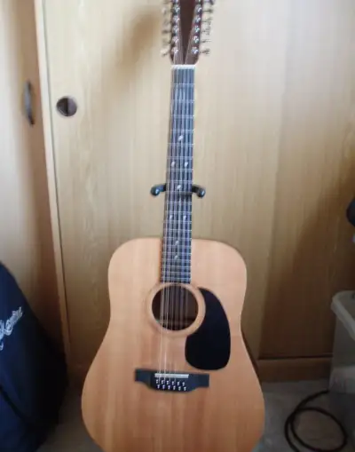 12-ti strunná Elektroakustika Sigma Guitars DM12E+