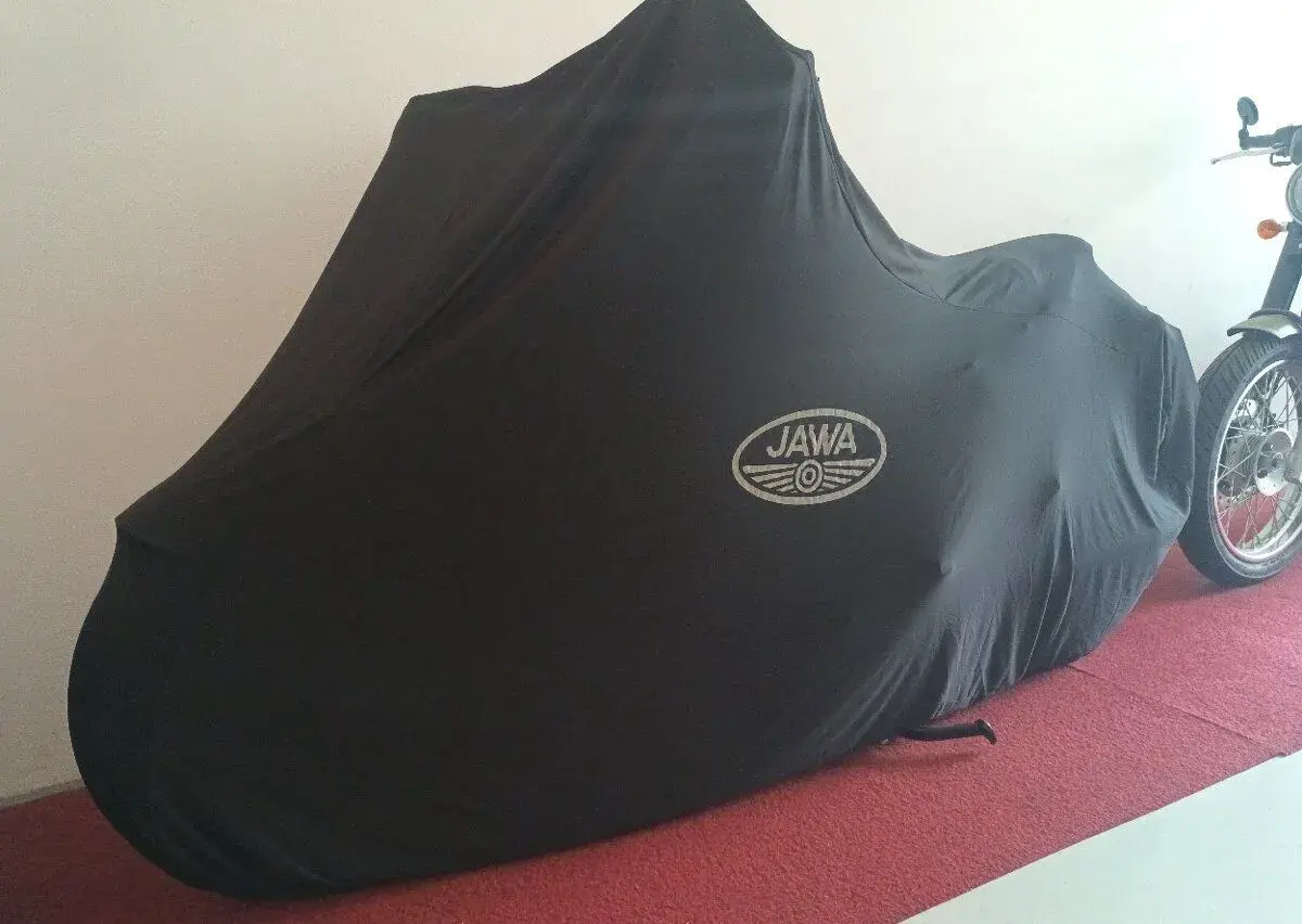 Vnitřní krycí plachtu na motorku Jawa
