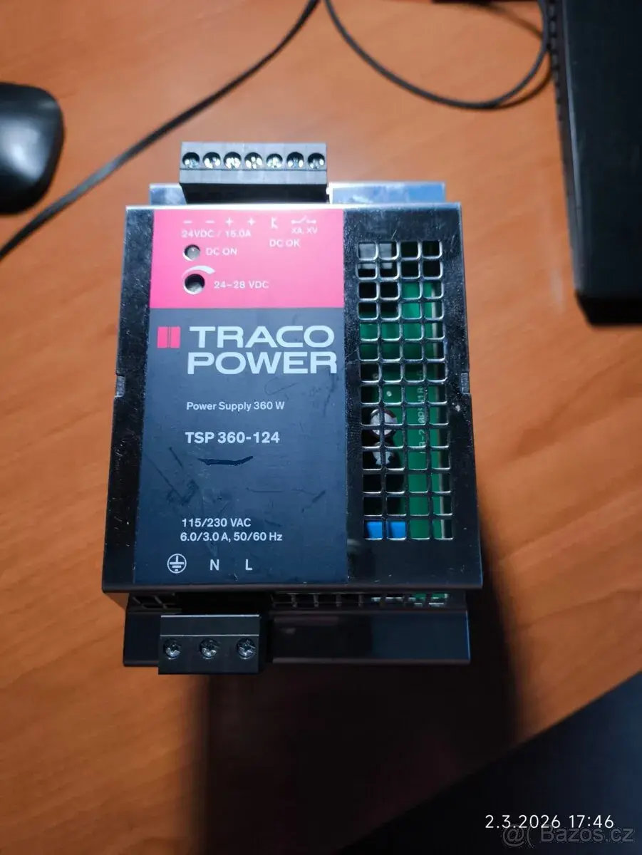 TRACO POWER DIN 24V/15A