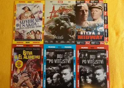 Na výběr z 800 DVD české i zahraniční filmy, pohádky NOVÉ 5