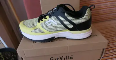 Extra široké boty na tenis FitVille Amadeus V7 vel. 45