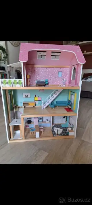 Domeček pro panenky - Lupilu, vč. příslušenství