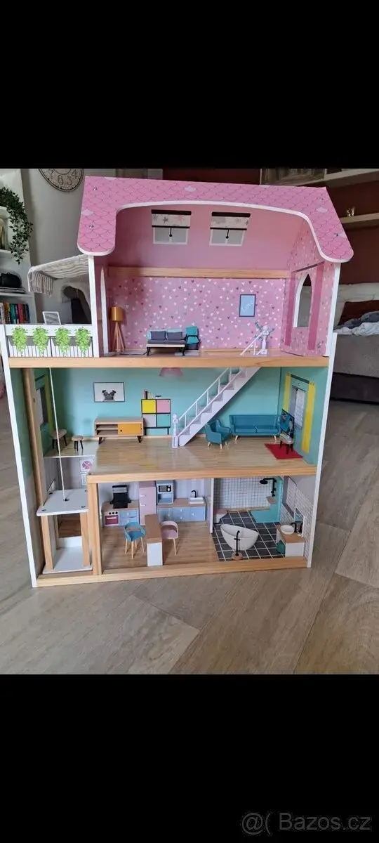 Domeček pro panenky - Lupilu, vč. příslušenství