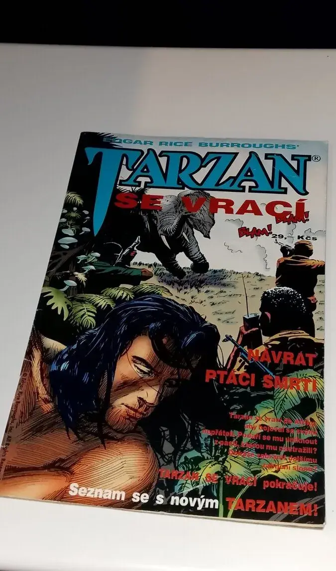 Tarzan se vrací komiks jako nové,150kč