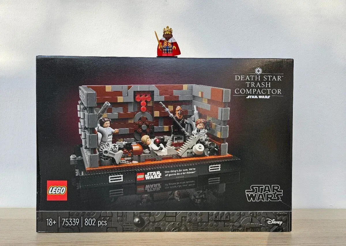 LEGO Star Wars 75339 Drtič Hvězdy smrti diorama