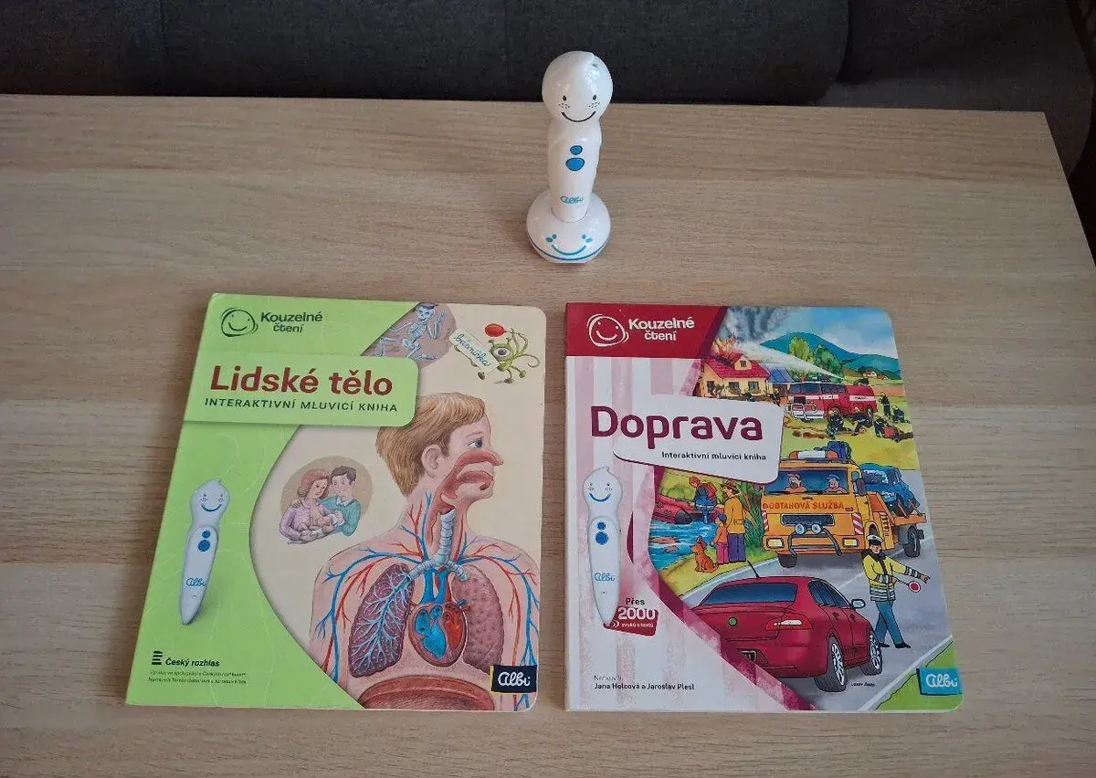Albi knížky a pero