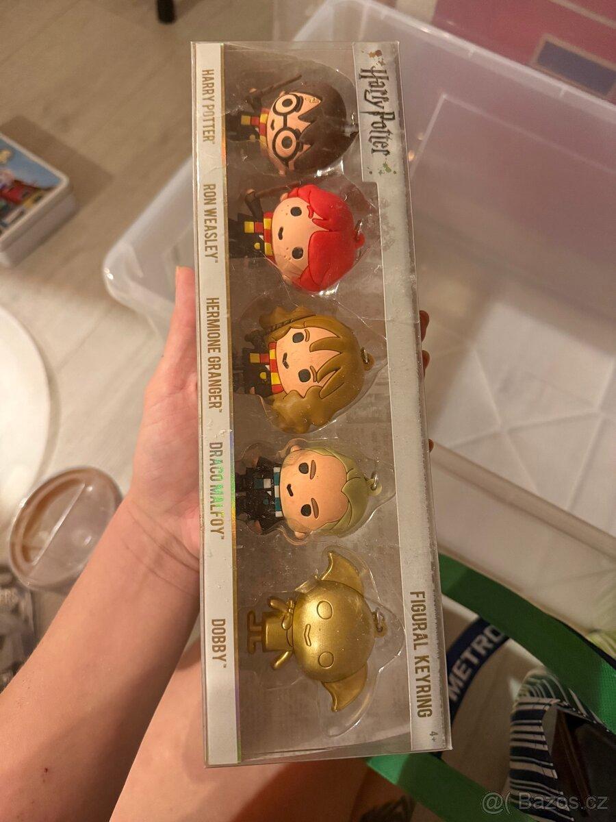 Sada 5ks sběratelských klíčenek Harry Potter