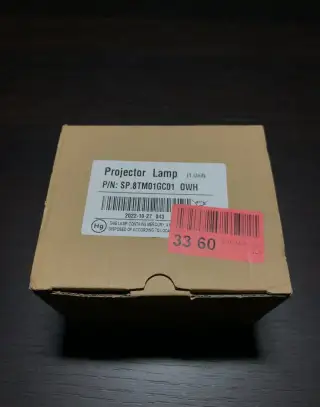 Nová lampa do projektoru Optoma SP.8TM01GC01 BL-FU190D