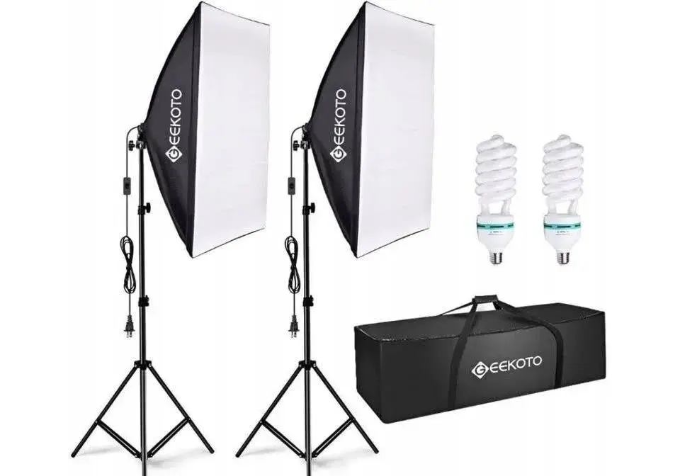 Studiové osvětlení - softbox - 2 kusy. Nové