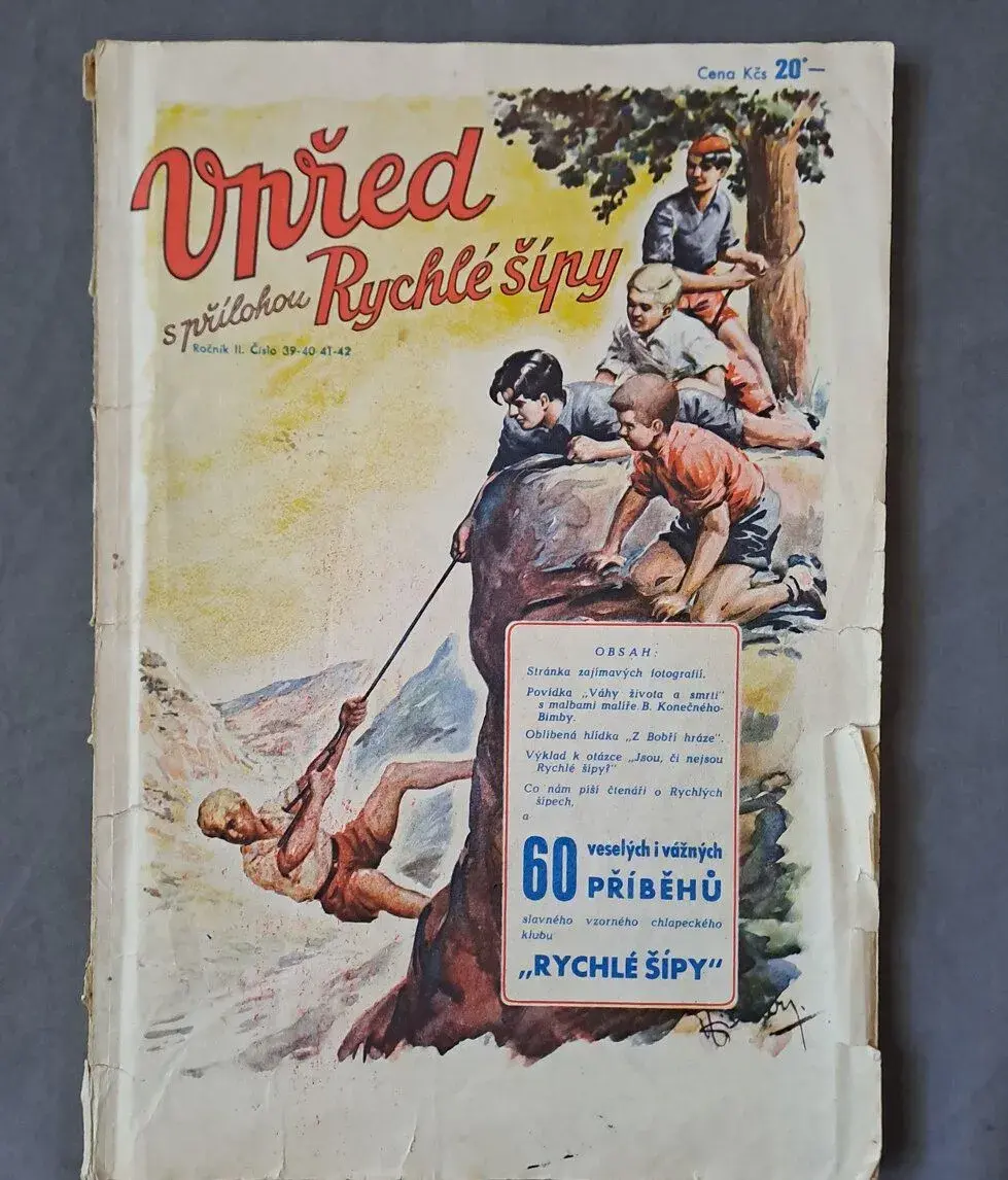 Rychlé šípy - příloha časopisu Vpřed 1947