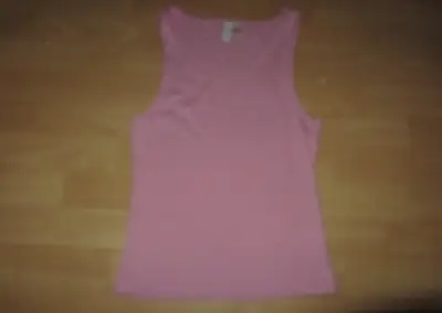 Růžový top-tílko vel.S H&M