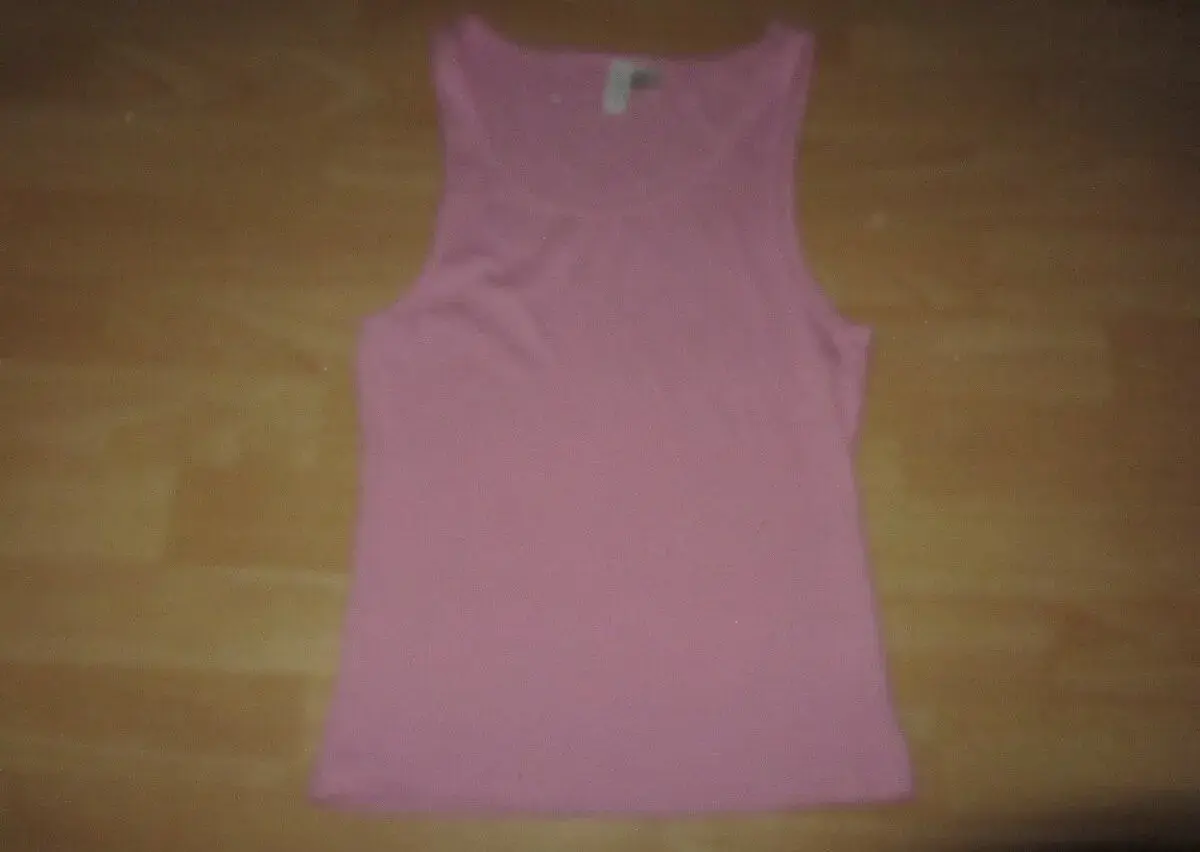 Růžový top-tílko vel.S H&M