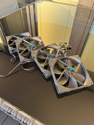 NOVÉ - 4x Fractal Design 140mm Dynamic X2 GP PWM černá
