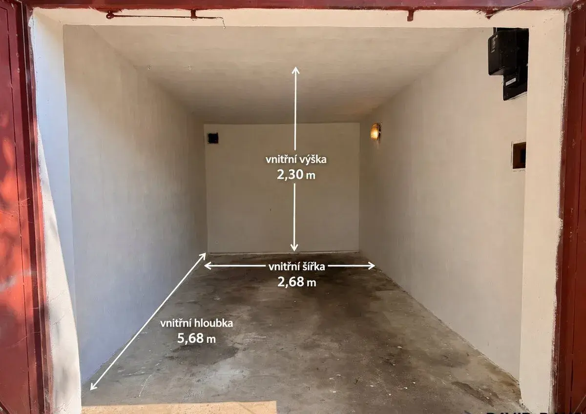Prodej zděné garáže, Brno - Černovice (15,2 m²), ev.č. 00400