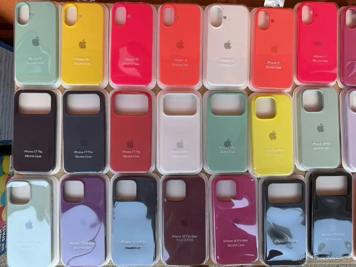 Silikonový kryt na iPhone