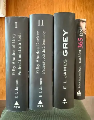 E. L. James + Blanka Lipińska – 4 knihy