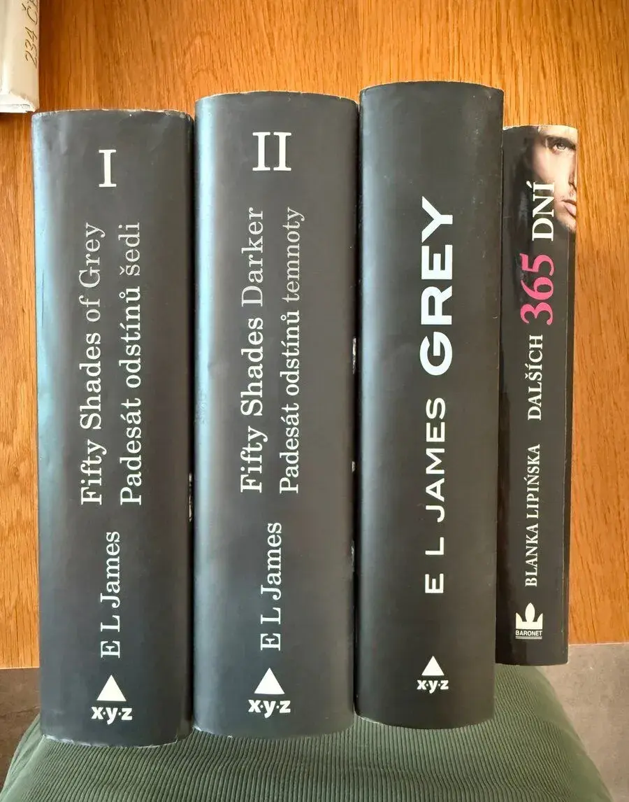 E. L. James + Blanka Lipińska – 4 knihy