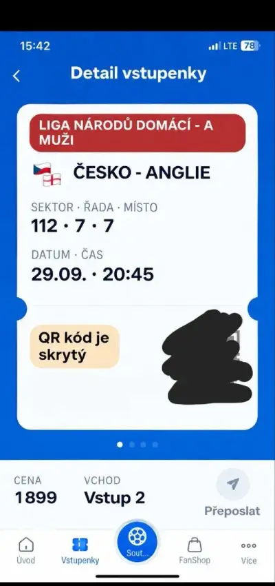 - ČESKO VS ANGLIE