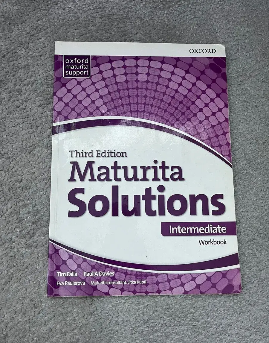 Third edition Maturita Solutions workbook