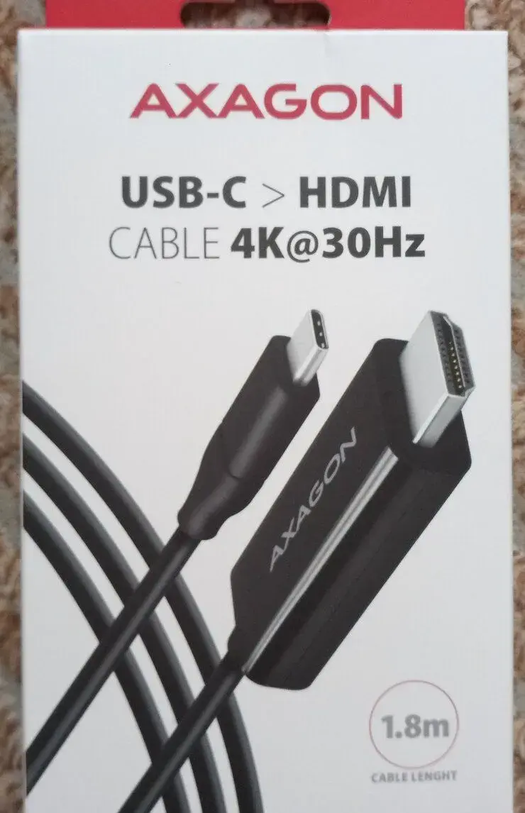 USB-C HDMI 4K@30Hz a 60Hz data kabely ,VÝPRODEJ,