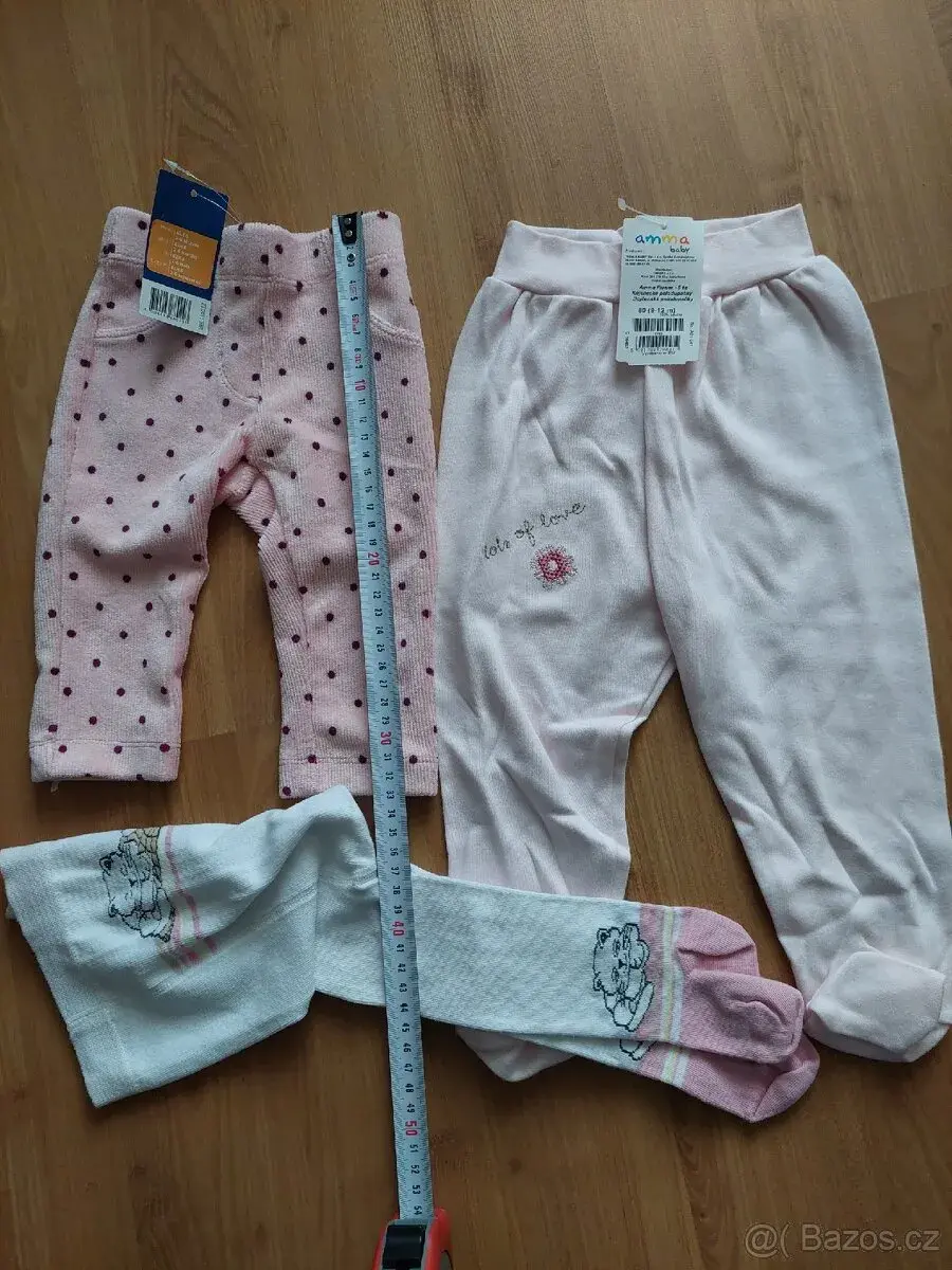 Detske polodupacky,kalhoty a puncochace NOVE