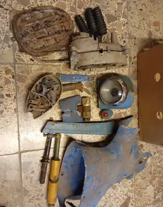 Jawa 550 pařez