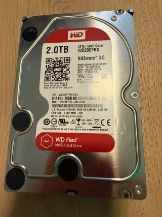 P> HDD 2TB WD RED 3,5"