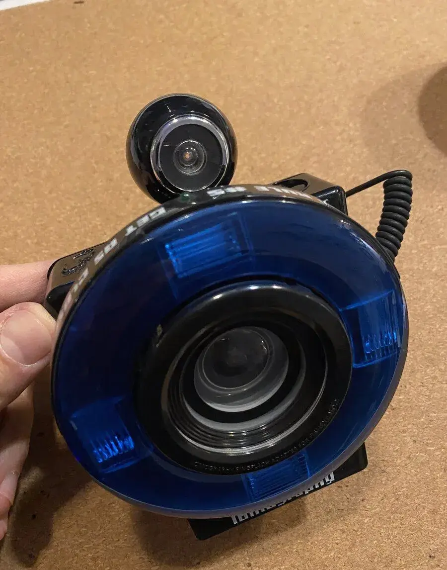 Lomography Fisheye 2 (černo-stříbrný) + kruhový blesk