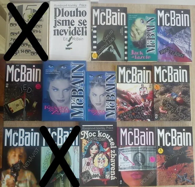 Sbírka knih Eda McBaina ( 87. revír, Matthew Hope )
