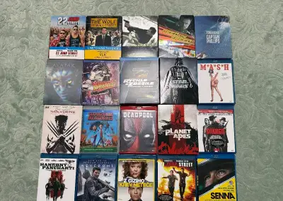 Blu-ray a DVD filmy (limitovane i klasicke)