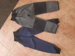 Softshellové kalhoty nové 110/116