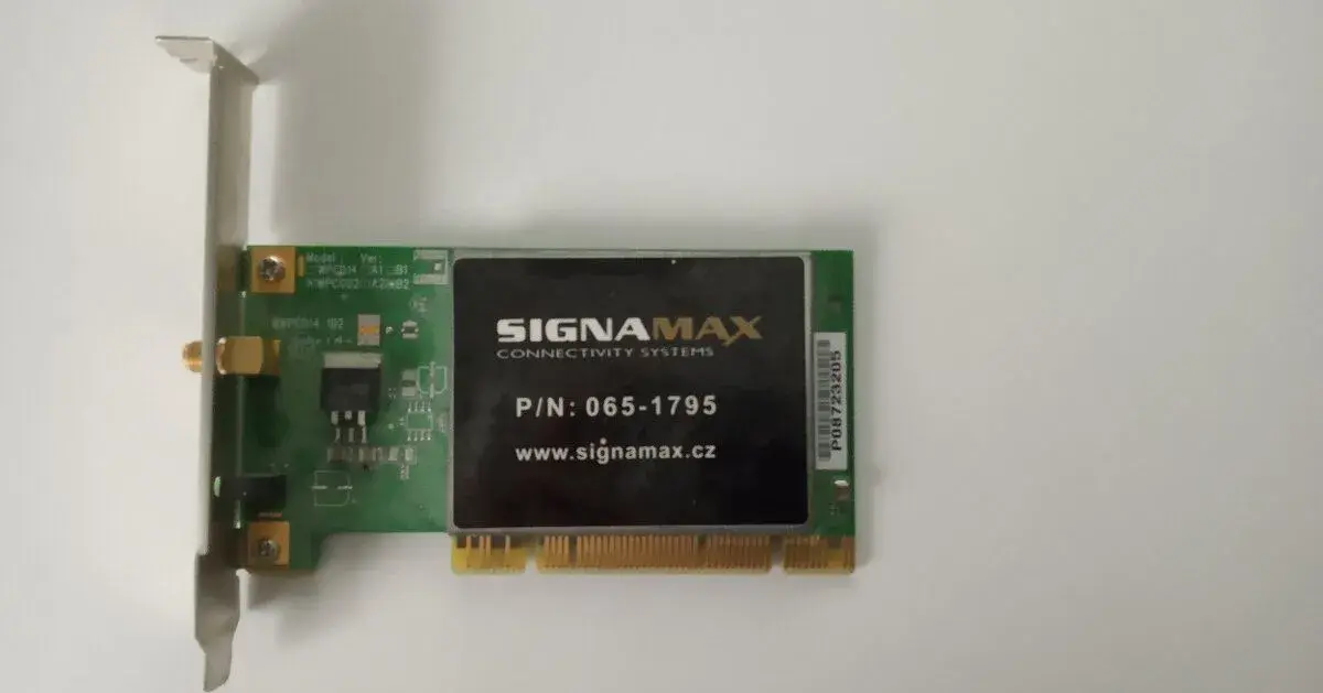 SIGNAMAX - PCI internatová karta