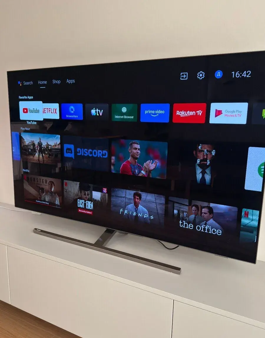 55" 4K OLED TV Philips 55OLED855/12