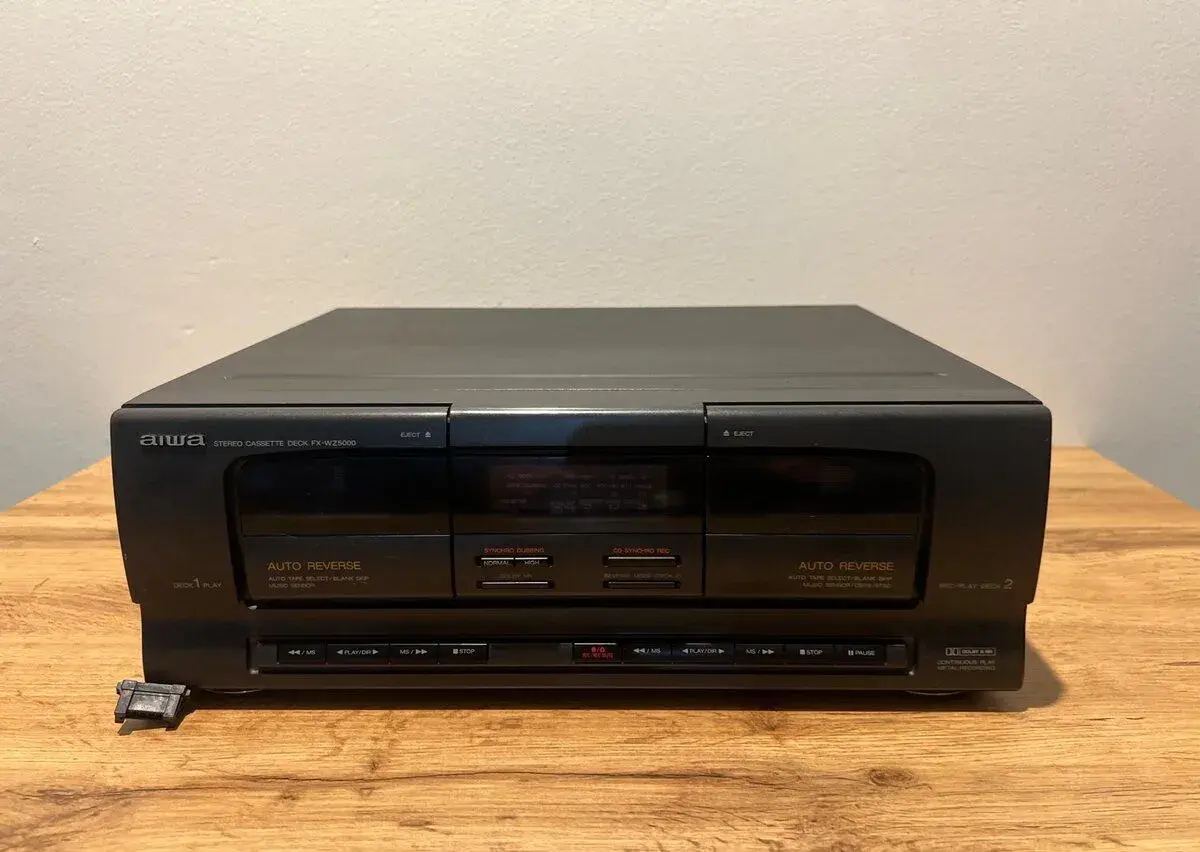 AIWA FX-WZ5000 dvojitý kazetový deck Auto Reverse Dolby B/C