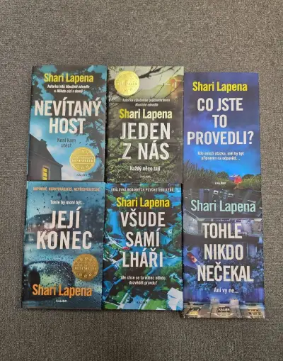 Shari Lapena - 6 knih (i jednotlivě)
