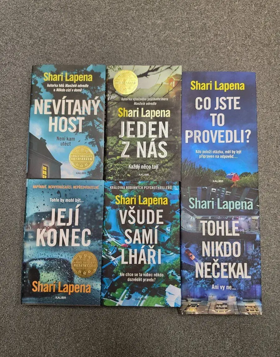 Shari Lapena - 6 knih (i jednotlivě)