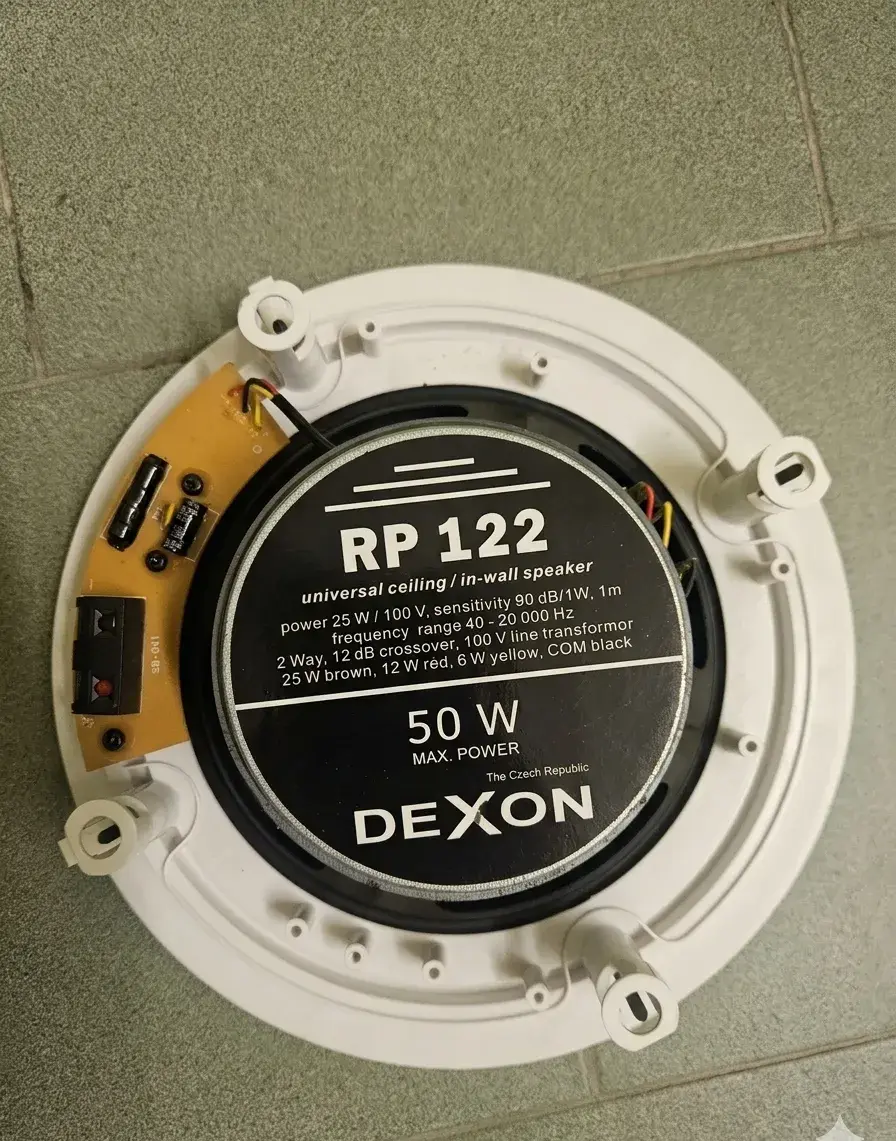 Dexon RP 122 – Podhledový reproduktor 50W (TOP stav)