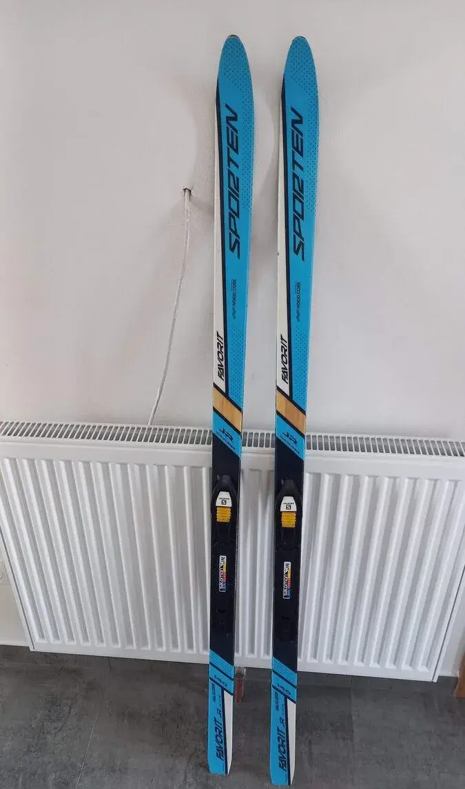 Dětské běžky 140cm se šupinami včetně vázání Salomon SNS