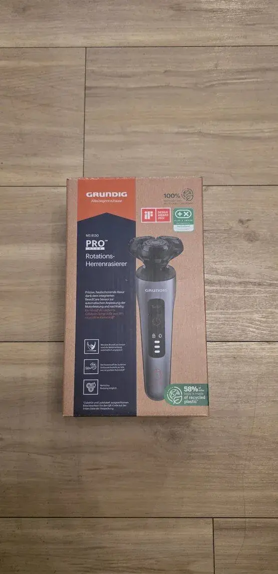 Nový holící strojek Grundig MS8130